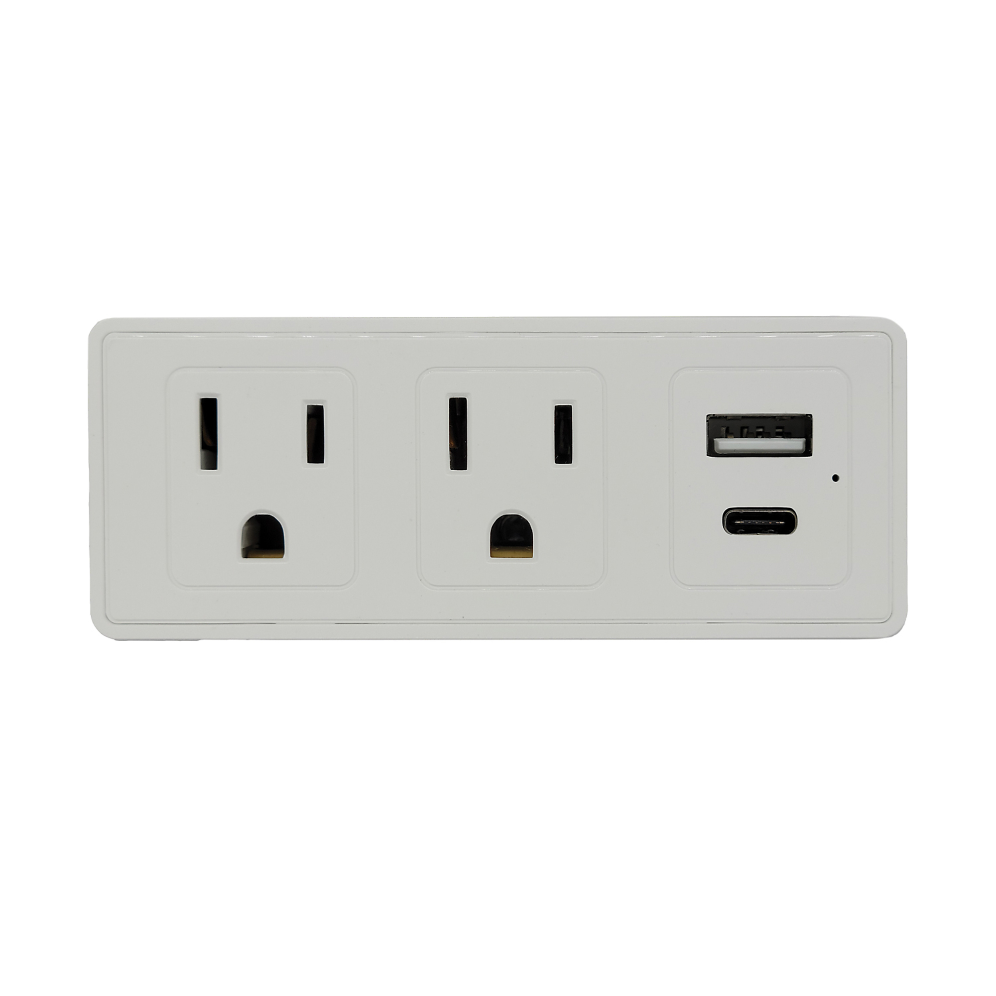 Lifeware, CIAO Tech 2 A/C Outlets + USB + TYPE C - White, Model# CPATS00-040